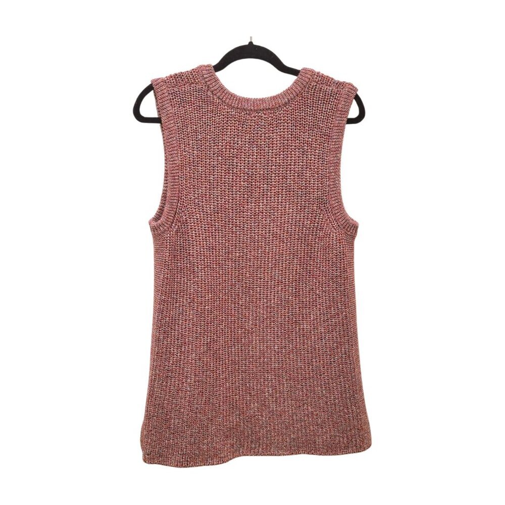 Ella Moss Sweater Vest Marge Multicolor Knit Sleeveless Long Juniors XXL - Picture 6 of 7